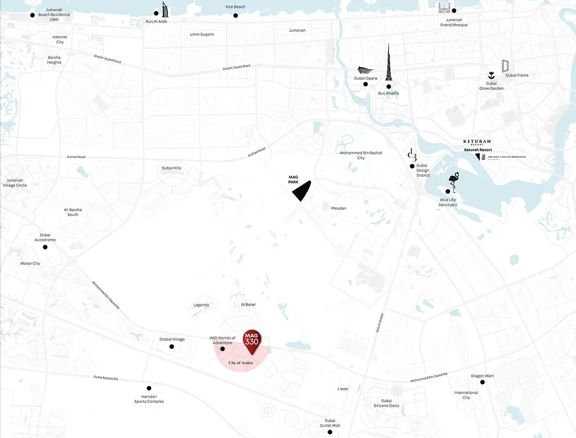 Strategic Location Map
